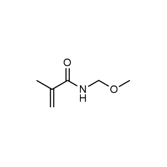 N-(Methoxymethyl)methacrylamide(stabilizedwithMEHQ) Chemische Struktur