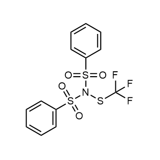 N-(Phenylsulfonyl)-N-((trifluoromethyl)thio)benzenesulfonamide Chemical Structure