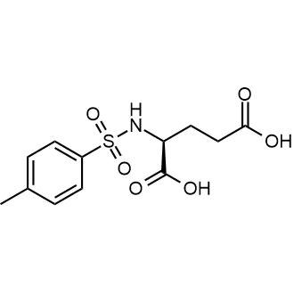 N-(p-Tolylsulphonyl)-L-glutamic acid Chemical Structure