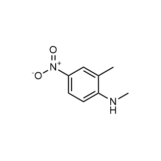 N,2-Dimethyl-4-nitroaniline Chemical Structure