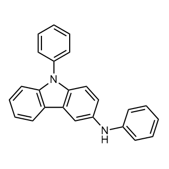 N,9-Diphenyl-9H-carbazol-3-amine Chemical Structure