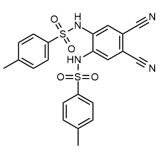 N,N'-(4,5-Dicyano-1,2-phenylene)bis(4-methylbenzenesulfonamide) التركيب الكيميائي