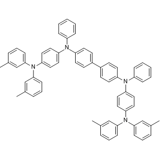 N,N'-Bis[4-di(m-tolyl)aminophenyl]-N,N'-diphenylbenzidine Chemical Structure