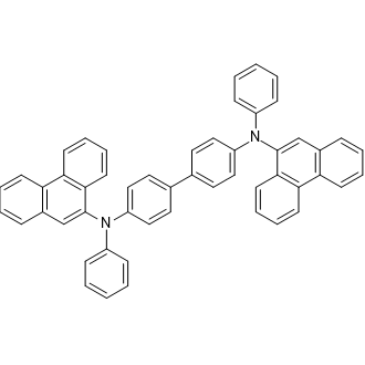 N,N'-Di(9-phenanthrenyl)-N,N'-diphenylbenzidine Chemical Structure