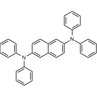 N,N,N′,N′-Tetraphenylnaphthalene-2,6-diamine Chemical Structure