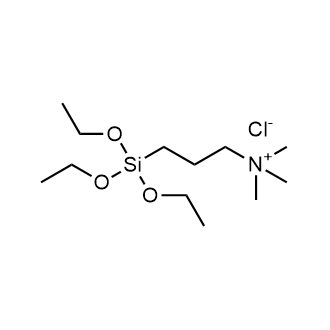 N,N,N-Trimethyl-3-(triethoxysilyl)propan-1-aminium chloride Chemical Structure