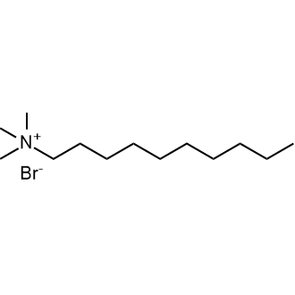 N,N,N-Trimethyldecan-1-aminium bromide Chemical Structure