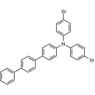 N,N-Bis(4-bromophenyl)-[1,1':4',1''-terphenyl]-4-amine Chemical Structure