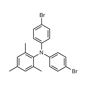 N,N-Bis(4-bromophenyl)-2,4,6-trimethylaniline Chemical Structure