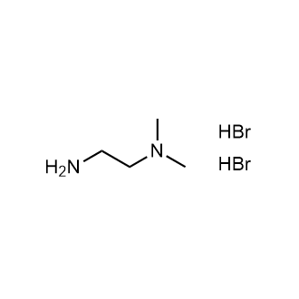 N,N-Dimethylethylenediamine Dihydrobromide Chemical Structure