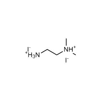 N,N-Dimethylethylenediamine Dihydroiodide Chemical Structure