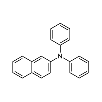 N,N-Diphenyl-2-naphthylamine 化学構造