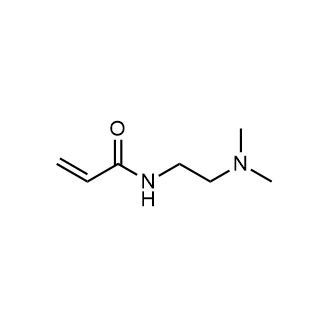 N-[2-(Dimethylamino)ethyl]acrylamide(stabilizedwithMEHQ) Chemische Struktur