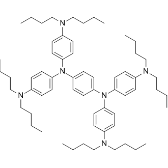 N1,N1'-(1,4-Phenylene)bis(N4,N4-dibutyl-N1-(4-(dibutylamino)phenyl)benzene-1,4-diamine) Chemical Structure