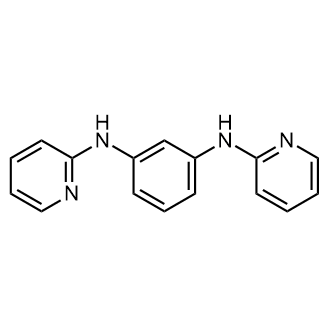 N1,N3-Di(pyridin-2-yl)benzene-1,3-diamine 化学構造