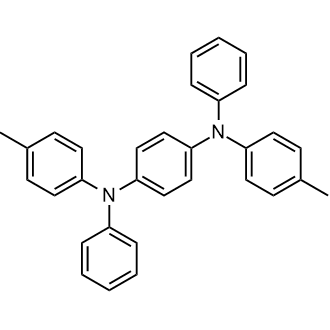 N1,N4-diphenyl-N1,N4-di-p-tolylbenzene-1,4-diamine Chemical Structure