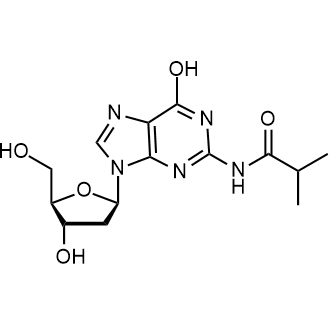 N2-Isobutyryl-2'-deoxyguanosine التركيب الكيميائي