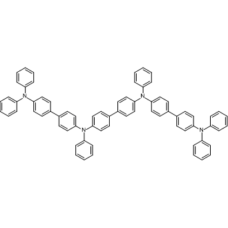 N4,N4'-([1,1'-Biphenyl]-4,4'-diyl)bis(N4,N4',N4'-triphenyl-[1,1'-biphenyl]-4,4'-diamine) Chemische Struktur