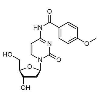 N4-Anisoyl-2'-deoxycytidine التركيب الكيميائي