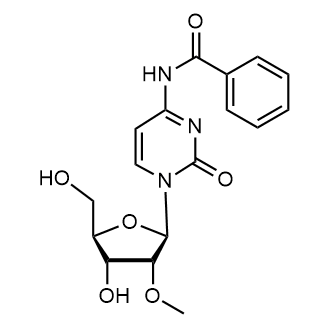 N4-Benzoyl-2'-O-methylcytidine Chemical Structure