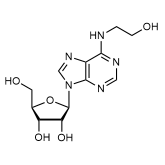 N6-(2-Hydroxyethyl)adenosine Chemische Struktur