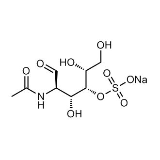 N-Acetyl-D-galactosamine-4-O-sulfate sodium salt التركيب الكيميائي