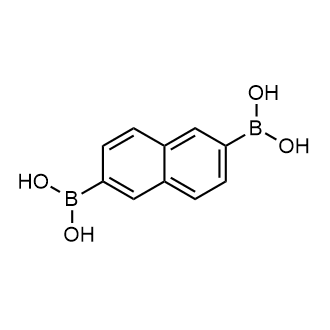 Naphthalene-2,6-diyldiboronicacid 化学構造