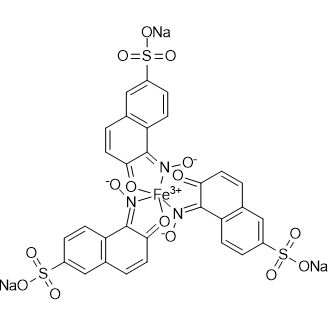 Naphthol green B Chemische Struktur