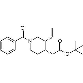 N-Benzoylmeroquinene tert-Butyl Ester Chemical Structure