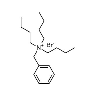 N-Benzyl-N,N-dibutylbutan-1-aminium bromide 化学構造