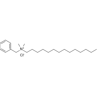 N-Benzyl-N,N-dimethyltetradecan-1-aminium chloride Chemical Structure