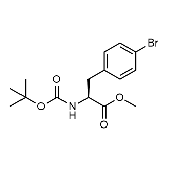 N-Boc-4-bromo-L-phenylalanine methyl ester Chemical Structure