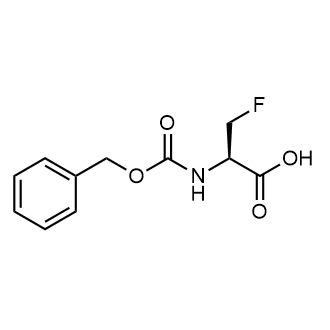 N-Carbobenzoxy-3-fluoro-L-alanine Chemical Structure