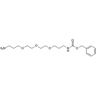 N-Cbz-4,7,10-Trioxa-1,13-tridecanediamine Chemical Structure