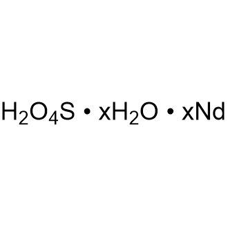 Neodymium sulfate hydrate التركيب الكيميائي