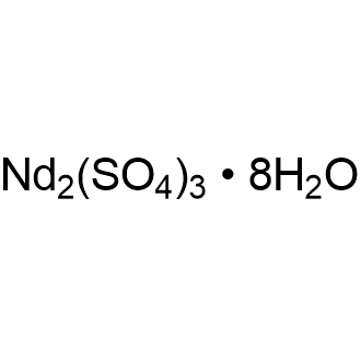 Neodymium sulfate hydrate, 99.90% Chemische Struktur