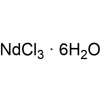 Neodymium(III) chloride hexahydrate Chemische Struktur