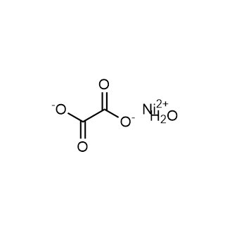 Nickel(II) oxalate hydrate 化学構造