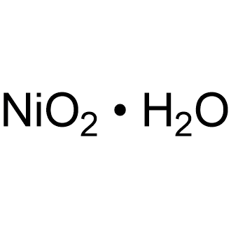 Nickel(II) peroxide hydrate 化学構造