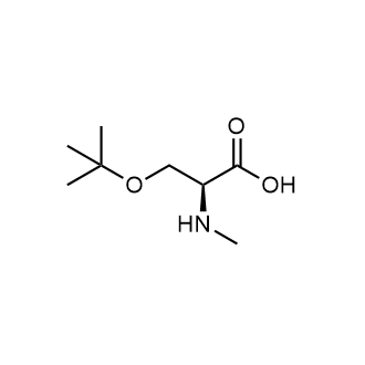 N-Me-Ser(Tbu)-OH Chemical Structure