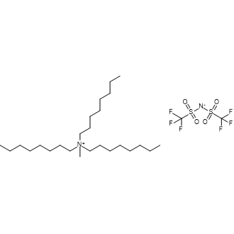 N-Methyl-N,N-dioctyloctan-1-aminium bis((trifluoromethyl)sulfonyl)amide Chemical Structure