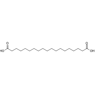 Nonadecanedioic acid Chemische Struktur