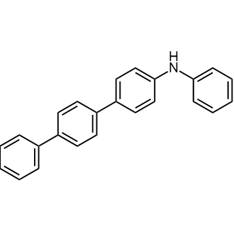 N-Phenyl-[1,1':4',1''-terphenyl]-4-amine 化学構造