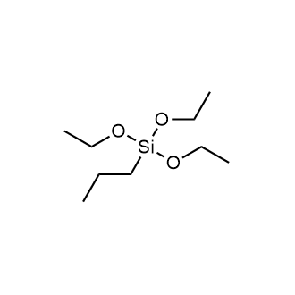 n-Propyltriethoxysilane Chemical Structure