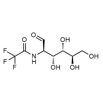 N-Trifluoroacetyl-D-glucosamine Chemical Structure