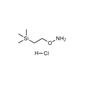 O-(2-(Trimethylsilyl)ethyl)hydroxylamine hydrochloride Chemische Struktur