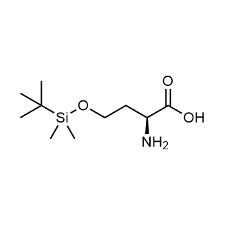 O-(tert-Butyldimethylsilyl)-L-homoserine 化学構造