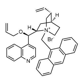 O-Allyl-N-[(9-anthracenyl)methyl]cinchonidium bromide Chemical Structure