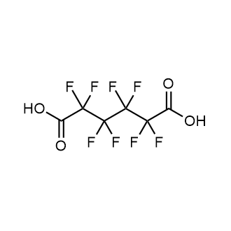 Octafluoroadipic acid Chemische Struktur