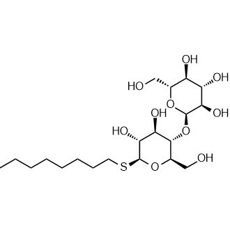 Octyl thiomaltoside التركيب الكيميائي